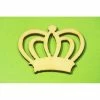 La Boutique D'Isacrea APPLIQUE BOIS BALTIQUE : Couronne Royale 30 * 25 Mm