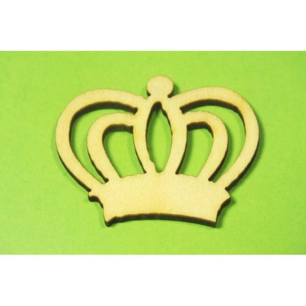 La Boutique D'Isacrea APPLIQUE BOIS BALTIQUE : Couronne Royale 30 * 25 Mm 1 La Boutique D'Isacrea APPLIQUE BOIS BALTIQUE : Couronne Royale 30 * 25 Mm