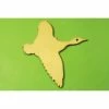 La Boutique D'Isacrea APPLIQUE EN BOIS BALTIQUE : Canard En Vol 70 * 40 Mm
