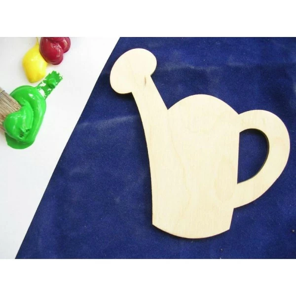 La Boutique D'Isacrea APPLIQUE EN BOIS BALTIQUE CONTREPLAQUE COLLE : Arrosoir 1 La Boutique D'Isacrea APPLIQUE EN BOIS BALTIQUE CONTREPLAQUE COLLE : Arrosoir
