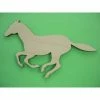 La Boutique D'Isacrea APPLIQUE EN BOIS BALTIQUE CONTREPLAQUE COLLE : Cheval 10*5 Cm
