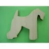 La Boutique D'Isacrea APPLIQUE EN BOIS BALTIQUE CONTREPLAQUE COLLE : Chien 4*3cm (n°6)