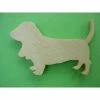 La Boutique D'Isacrea APPLIQUE EN BOIS BALTIQUE CONTREPLAQUE COLLE : Chien 5*3cm (n°7)