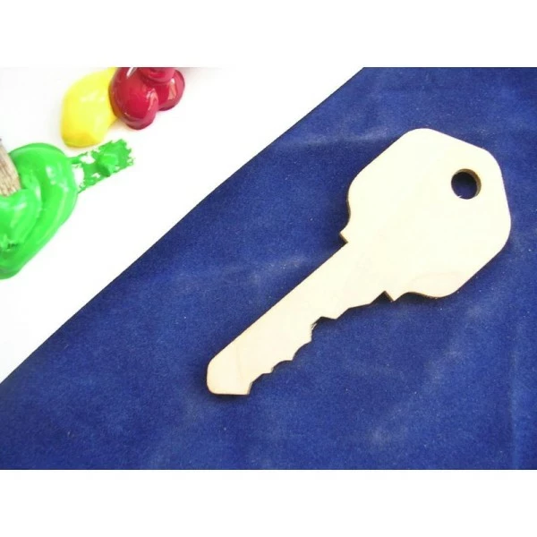 La Boutique D'Isacrea APPLIQUE EN BOIS BALTIQUE CONTREPLAQUE COLLE : Clef 7*3cm 1 La Boutique D'Isacrea APPLIQUE EN BOIS BALTIQUE CONTREPLAQUE COLLE : Clef 7*3cm