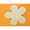 La Boutique D'Isacrea APPLIQUE EN BOIS BALTIQUE CONTREPLAQUE COLLE : Fleur 5cm