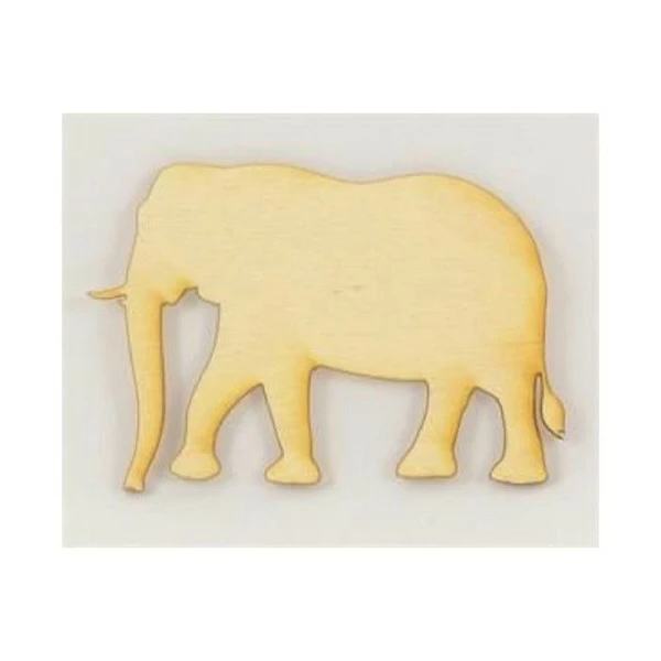 La Boutique D'Isacrea APPLIQUE EN BOIS BALTIQUE : Elephant 10*7cm 1 La Boutique D'Isacrea APPLIQUE EN BOIS BALTIQUE : Elephant 10*7cm
