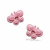 MlleScrap Appliques Papillons Strass Rose - 5 Pièces