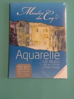 Aquarelle Le Bleu 24x32cm Hahnemuhle