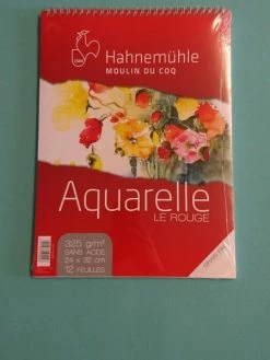Aquarelle Le Rouge 24x32 Hahnemuhle
