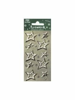 Artoz Art-work Stickers : Etoiles Ornement Blanc