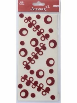 Artoz Art-work Stickers Xl : Rouge Moderne