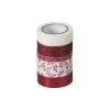 Heyda Assortiment De 5 Masking Tape - Rouge