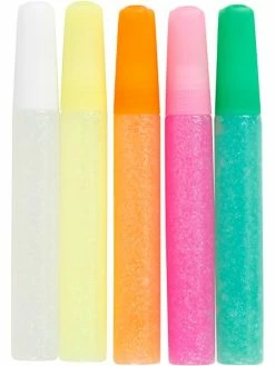 Creativ Company Assortiment De Colle à Paillettes Pastel - 10 Ml - 5 Pcs
