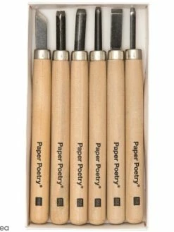 Rico Design Assortiment De Couteaux à Sculpter - 6 Pcs