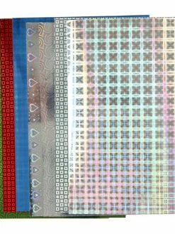 Creativ Company Assortiment De Papier Holographique - A4 - 8 Pcs