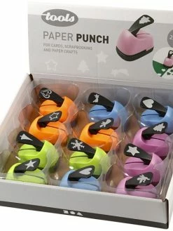 Creativ Company Assortiment De Perforatrices Fantaisie 25 Mm - 12 Pcs