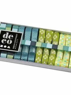 Creativ Company Assortiment De Rubans - 4 Motifs - 10 Mm X 1 M - 12 Pcs