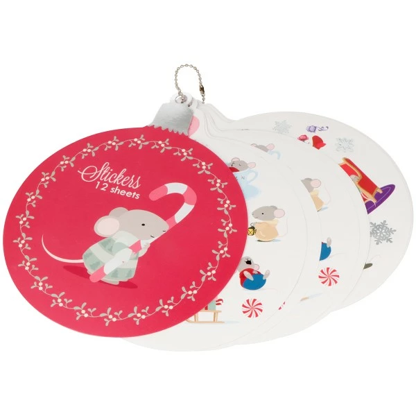 Artemio Assortiment De Stickers - Souris De Noël - 142 Stickers Environ 2 Artemio Assortiment De Stickers - Souris De Noël - 142 Stickers Environ – Image 2