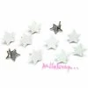 MlleScrap Attaches Parisiennes étoiles - 10 Pièces