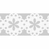 Czech Beads Exclusive Auto-adhésif Papier Ruban De Dentelle N ° 2 - Blanc 1cmx2m, Mariée En Dentelle, Bordure De Garniture