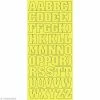 Geca Diffusion Autocollant Peel Off Alphabet XL Or