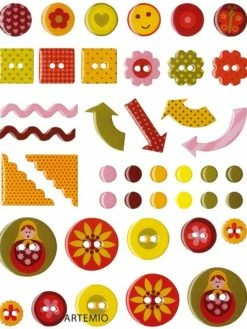 Artemio Autocollants époxy Espagne X 42