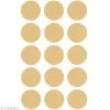 Rico Design Autocollants Kraft - Rond - 60 Pcs