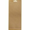 Creativ Company Autocollants Peel Off Rayures Verticales - Doré - 1 Pce