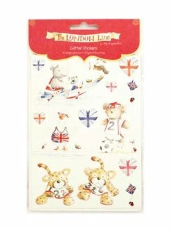 Dovecraft Autocollants Stickers A5 London Line Sport - 002192