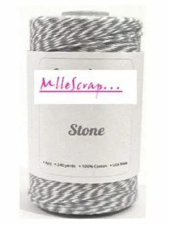 Baker's Twine, Ficelle Gris - 5 Mètres