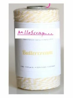 Baker's Twine, Ficelle Jaune Clair - 5 Mètres