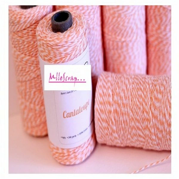 Baker's Twine, Ficelle Orange - 5 Mètres 1 Baker's Twine, Ficelle Orange - 5 Mètres