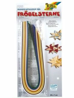 Bandes De Papier Pour étoiles De Froebel, Noël - Folia