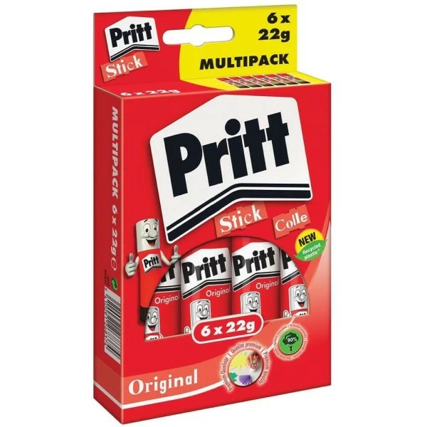 Bâton De Colle - 6 X 22g - Promotion - Pritt 1 Bâton De Colle - 6 X 22g - Promotion - Pritt