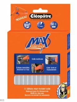 Bâton De Colle Cléopâtre Cléo'stick Max - Tous Supports - 11 Pcs