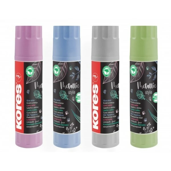 Bâton De Colle "Metallic Style" - 20 G. Sans Solvant - Kores 1 Bâton De Colle "Metallic Style" - 20 G. Sans Solvant - Kores
