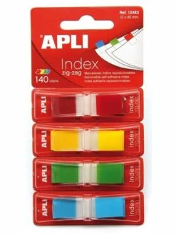 Apli Agipa Blister De 4 Dévidoirs Index Zig-Zag Apli 12483 -V-Zug shop blister de 4 devidoirs index zig zag apli 12483 p 2