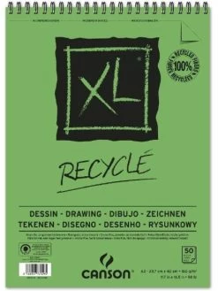 Bloc à Croquis Et études "XL Recyclé" - A3 - 160 G./m² - Canson