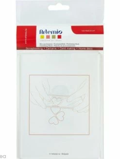 Artemio Bloc Acrylique Pour Tampon Transparent 12 X 16 Cm