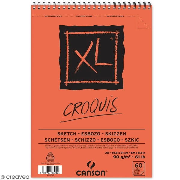 Canson Bloc Croquis XL - A5 1 Canson Bloc Croquis XL - A5