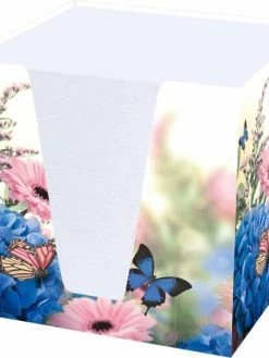 Bloc Cube "Hortensia", Carton Rigide, Garni - RNK Verlag