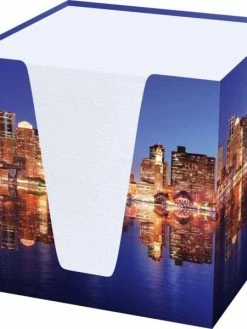 Bloc Cube "Skyline", Carton Rigide, Garni - RNK Verlag