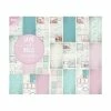 Bloc De 12 Papiers 15 X 30 Cm + 6 Die Cut JOY CRAFTS La Vie Est Belle LITTLE MIRACLE