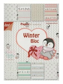 Bloc De 32 Papiers 15 X 21 Cm JOY CRAFTS WINTER