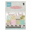 Bloc De 32 Papiers 15 X 21 Cm MARIANNE DESIGN TWINSET & PEARLS