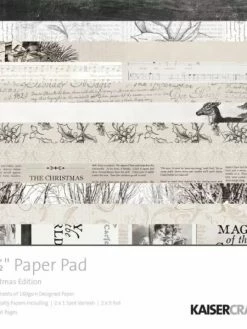 Bloc De 40 Feuilles Christmas Edition - KAISERCRAFT