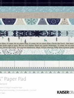 Bloc De 40 Feuilles Wonderland - KAISERCRAFT