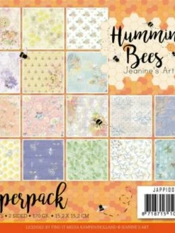 Find It™ Bloc De Papier - Jeanine Art - Humming Bees 15.2 X 15.2