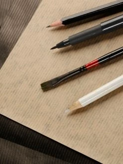 CLAIREFONTAINE Bloc De Papier Kraft Vergé Double-face A5 - Brun Et Noir - 60 Feuilles -V-Zug shop bloc de papier kraft verge double face a5 brun et noir 60 feuilles p 2