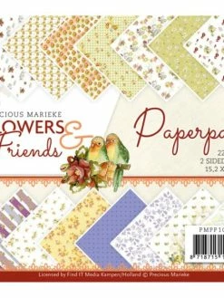 Find It™ Bloc De Papier - Precious Marieke - Oiseaux Sur Une Branche 15.2 X 15.2 Cm